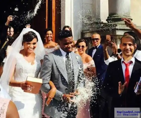 Footballer Samuel Eto